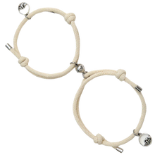 Carica l'immagine nel visualizzatore di Gallery, Set di 2 braccialetti magnetici per coppie