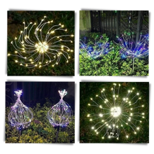 Carica l'immagine nel visualizzatore di Gallery, Luci elettriche del giardino a fuoco d'artificio - Ozerty, Luci Solari LED da Esterno Impermeabili Automatiche - Ozerty