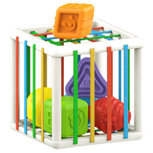 Carica l'immagine nel visualizzatore di Gallery, Giocattolo a forma di blocchi colorati per bambini - Ozerty