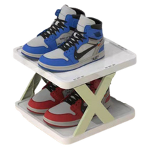 Carica l'immagine nel visualizzatore di Gallery, Scaffale organizzatore di scarpe multistrato