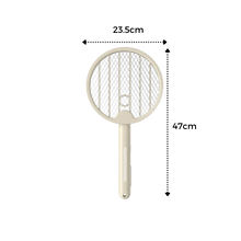 Carica l'immagine nel visualizzatore di Gallery, Racchetta antizanzare pieghevole 2 in 1 - Ozerty