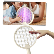 Carica l'immagine nel visualizzatore di Gallery, Racchetta antizanzare pieghevole 2 in 1