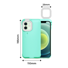 Carica l'immagine nel visualizzatore di Gallery, Custodia per telefono con luce ad anello a LED - Ozerty