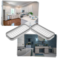 Carica l'immagine nel visualizzatore di Gallery, Scaffale di stoccaggio a parete per il bagno - Ozerty