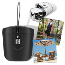 Carica l'immagine nel visualizzatore di Gallery, Cassetta di sicurezza portatile con maniglia - Ozerty