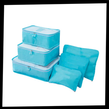 Carica l'immagine nel visualizzatore di Gallery, Set di 6 piccole borse da viaggio per valigie - Ozerty