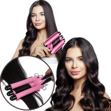 Carica l'immagine nel visualizzatore di Gallery, Arricciacapelli a triplo cilindro in ceramica - Ozerty