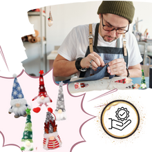 Carica l'immagine nel visualizzatore di Gallery, Calendario dell'Avvento degli gnomi con conto alla rovescia di 31 giorni - Ozerty