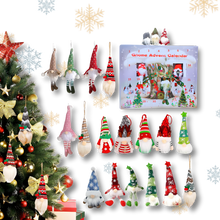 Carica l'immagine nel visualizzatore di Gallery, Calendario dell'Avvento degli gnomi con conto alla rovescia di 31 giorni - Ozerty