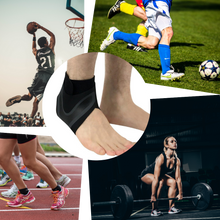 Load image into Gallery viewer, Supporto elastico traspirante per la caviglia - Ozerty
