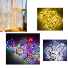 Carica l'immagine nel visualizzatore di Gallery, Luci fatate per tende con telecomando