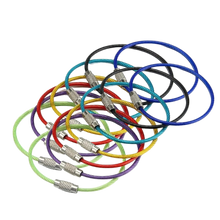 Carica l'immagine nel visualizzatore di Gallery, Confezione di portachiavi in filo flessibile - Ozerty