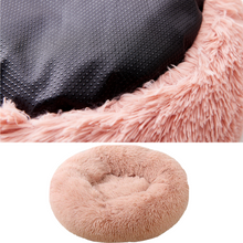 Load image into Gallery viewer, Soffice letto peluche a ciambella per animali - Ozerty