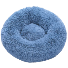 Load image into Gallery viewer, Soffice letto peluche a ciambella per animali