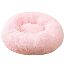 Load image into Gallery viewer, Soffice letto peluche a ciambella per animali