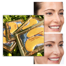 Carica l'immagine nel visualizzatore di Gallery, Maschera per gli occhi al collagene d'oro 24K (20 paia) - Ozerty