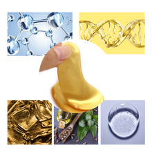 Carica l'immagine nel visualizzatore di Gallery, Maschera per gli occhi al collagene d'oro 24K (20 paia) - Ozerty