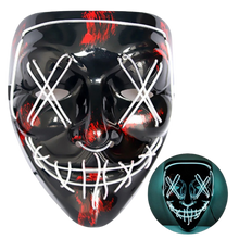 Carica l'immagine nel visualizzatore di Gallery, Maschera LED al neon
