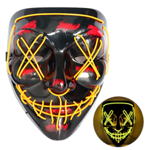 Carica l'immagine nel visualizzatore di Gallery, Maschera LED al neon