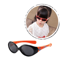 Carica l'immagine nel visualizzatore di Gallery, Occhiali da sole polarizzati per bambini con cinturino per età 0 - 3