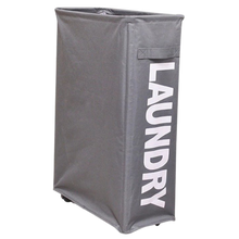 Carica l'immagine nel visualizzatore di Gallery, Cestino da bucato portatile con ruote