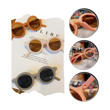 Carica l'immagine nel visualizzatore di Gallery, Occhiali da sole rotondi vintage per bambini da 1 a 5 anni - Ozerty