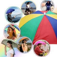 Carica l'immagine nel visualizzatore di Gallery, Cappello regolabile con ombrello senza mani - Ozerty