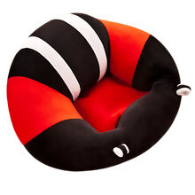 Carica l'immagine nel visualizzatore di Gallery, Cuscino igienico regolabile per seggiolino per bambini -Strisce nero rosso - Ozerty