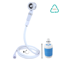 Carica l'immagine nel visualizzatore di Gallery, Doccia portatile regolabile per esterni - Ozerty