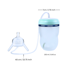 Carica l'immagine nel visualizzatore di Gallery, Biberon per autoalimentazione con valvola anticolica - Ozerty
