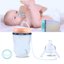 Carica l'immagine nel visualizzatore di Gallery, Biberon per autoalimentazione con valvola anticolica - Ozerty