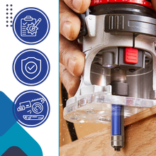 Carica l'immagine nel visualizzatore di Gallery, Punte da fresa anti-schiacciamento per legno - Ozerty