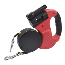 Carica l'immagine nel visualizzatore di Gallery, Guinzaglio Retrattile Anti-Groviglio per Cani -Rosso - Ozerty