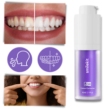 Carica l'immagine nel visualizzatore di Gallery, Dentifricio illuminante viola - Ozerty