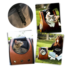 Carica l'immagine nel visualizzatore di Gallery, Zaino da viaggio per gatti - Ozerty
