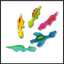 Carica l'immagine nel visualizzatore di Gallery, Dinosauro da dito con fionda appiccicosa - Ozerty