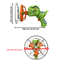 Carica l'immagine nel visualizzatore di Gallery, Macchina per bolle di sapone colorate a forma di dinosauro - Ozerty