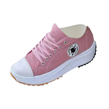 Carica l'immagine nel visualizzatore di Gallery, Sneaker in tela antiscivolo comodamente rialzata -Rosa/EU35Rosa/EU36Rosa/EU37Rosa/EU38Rosa/EU39Rosa/EU40Rosa/EU41Rosa/EU42 - Ozerty