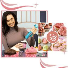 Carica l'immagine nel visualizzatore di Gallery, Kit completo per la decorazione di torte - Ozerty