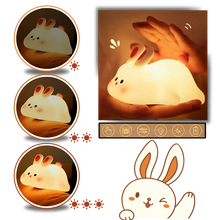 Carica l'immagine nel visualizzatore di Gallery, Accogliente e adorabile coniglietto luminoso per la notte - Ozerty