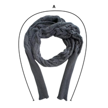 Carica l'immagine nel visualizzatore di Gallery, Accogliente Coprispalle Lavorato a Maglia - Ozerty