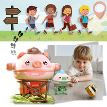 Carica l'immagine nel visualizzatore di Gallery, Maialino in monociclo giocattolo - Ozerty