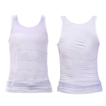Carica l'immagine nel visualizzatore di Gallery, Body Shaper dimagrante discreto da uomo -Bianco/SBianco/MBianco/LBianco/XLBianco/XXL - Ozerty