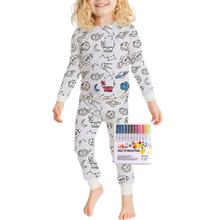 Carica l'immagine nel visualizzatore di Gallery, Pigiama Doodle Dream -Galassia - Ozerty