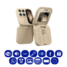 Carica l'immagine nel visualizzatore di Gallery, Telefono cellulare pieghevole Dual Sim piccolo - Ozerty