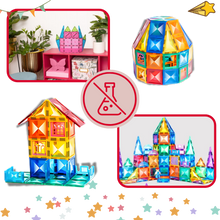 Carica l'immagine nel visualizzatore di Gallery, Blocchi da costruzione magnetici educativi - Ozerty