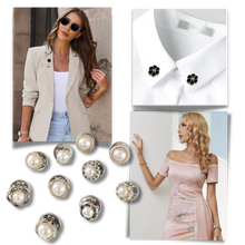 Carica l'immagine nel visualizzatore di Gallery, Eleganti spille a bottone senza cuciture - Ozerty