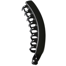 Carica l'immagine nel visualizzatore di Gallery, Elegante Fermaglio per Coda di Cavallo -Nero lucido - Ozerty