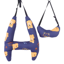 Carica l'immagine nel visualizzatore di Gallery, Cuscino da Viaggio per Collo con Supporto Ergonomico