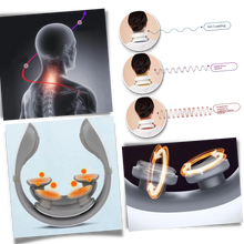 Carica l'immagine nel visualizzatore di Gallery, Massaggiatore per collo e spalle a quattro teste - Ozerty